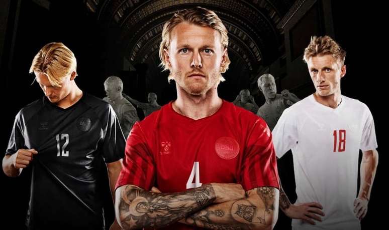 Dinamarca fará protesto contra Copa do Mundo do Qatar através de seu uniforme (Divulgação / Hummel)