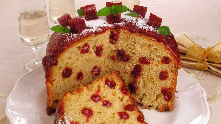 Panetone de goiabada &ndash; Foto: Guia da Cozinha