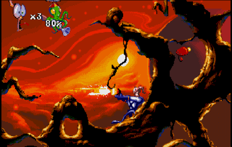 Earthworm Jim 2: O retorno da minhoca espacial ao SNES - Nintendo Blast