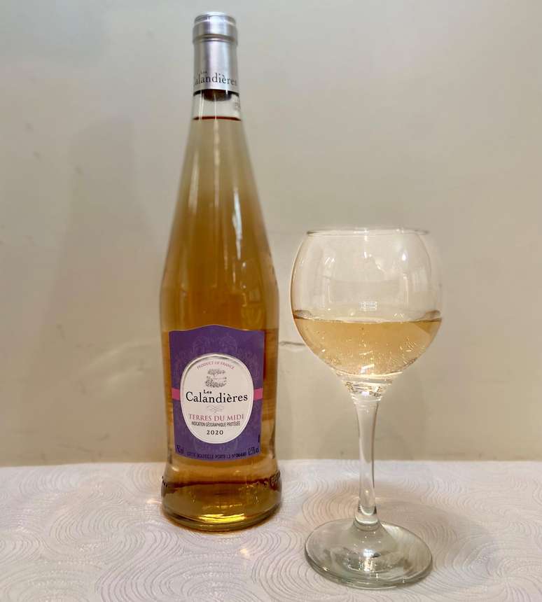 Les Calandi&egrave;res Ros&eacute; Terres du Midi IGP 2020