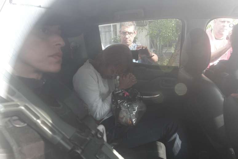 Flordelis chegando no fórum no quarto dia de julgamento 