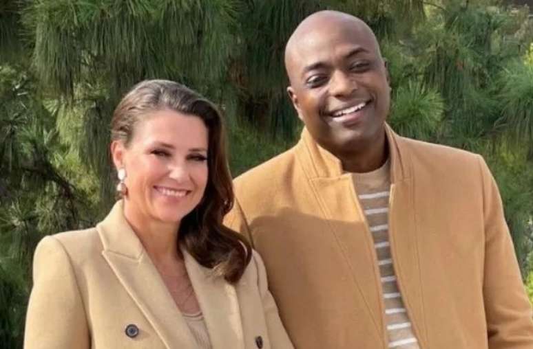 A princesa Martha Louise da Noruega e o noive, o xamã Durek Verrett