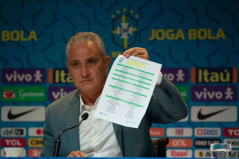 Tite divulgou os convocados para a Copa do MundoArmando Paiva/LANCE!