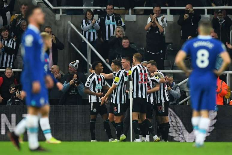 Newcastle bate o Chelsea em casa pelo Premier League (AFP)