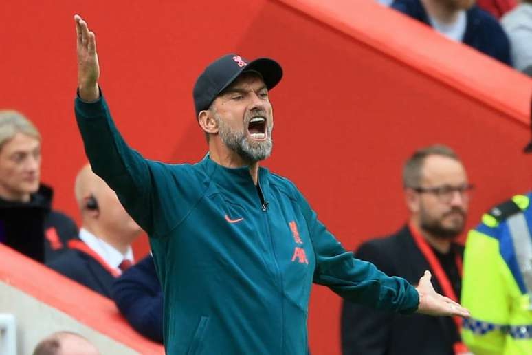 Técnico do Liverpool, Jürgen Klopp se diz surpreso com ausência de Firmino na Copa do Mundo. (LINDSEY PARNABY / AFP)