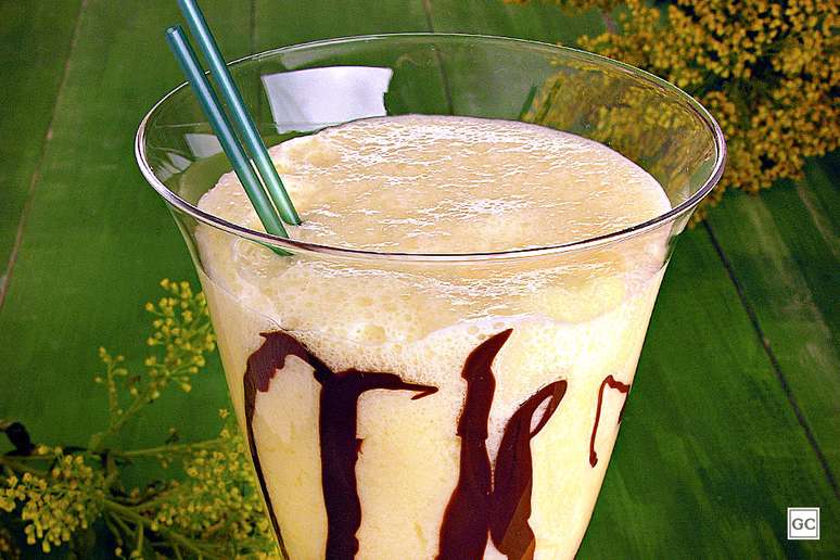 Milkshake de gelatina – Foto: Guia da Cozinha