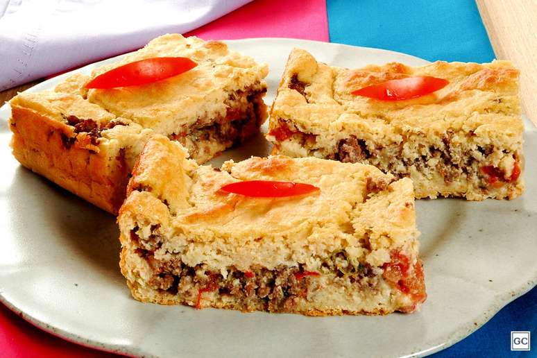 Torta de gr&atilde;o-de-bico &ndash; Foto: Guia da Cozinha