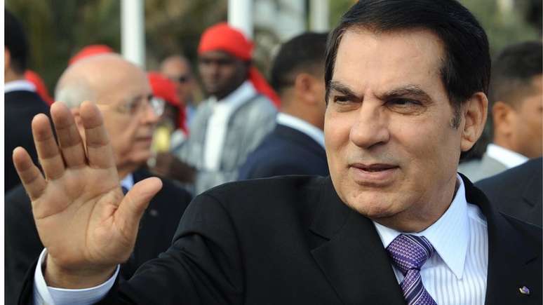 Ben Ali foi deposto por um levante popular em 2011, dando in&iacute;cio &agrave; Primavera &Aacute;rabe na regi&atilde;o