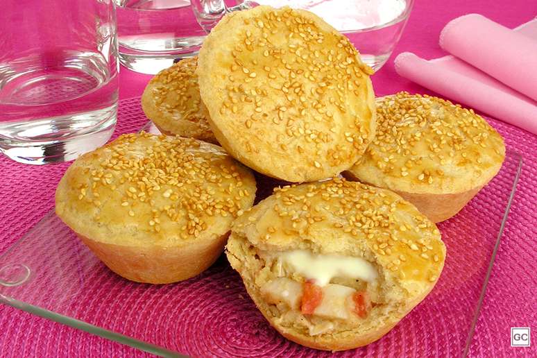 Empadinha de cremosa de palmito | Foto: Guia da Cozinha