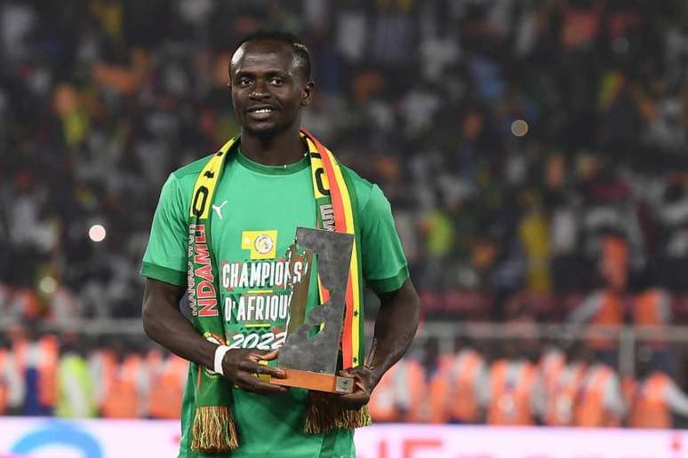 Mané sofreu lesão na última semana em jogo do Bayern de Munique (Foto: KENZO TRIBOUILLARD / AFP)