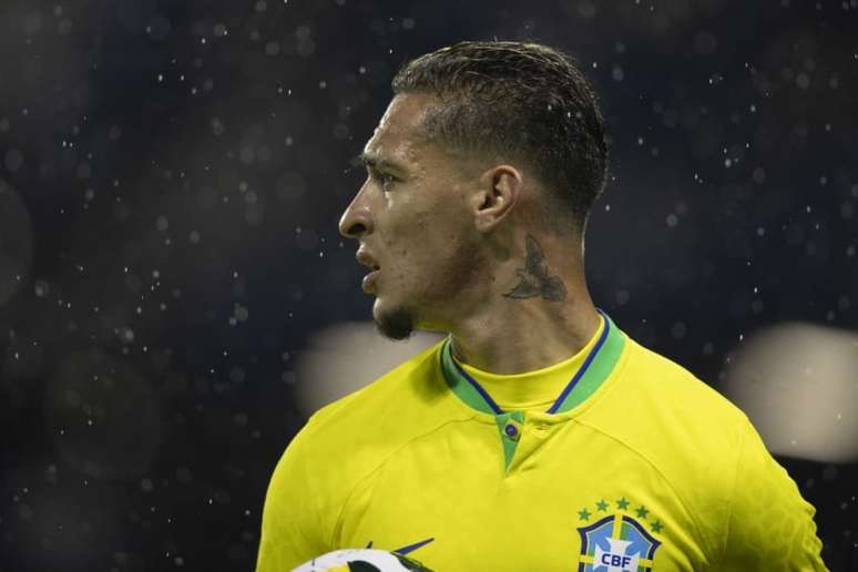 Antony vai para a sua primeira Copa do Mundo com a Seleção Brasileira (Foto: Lucas Figueiredo / CBF)