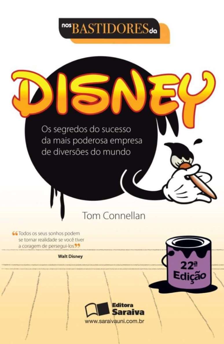 &ldquo;Nos bastidores da Disney&rdquo;, de Tom Connellan