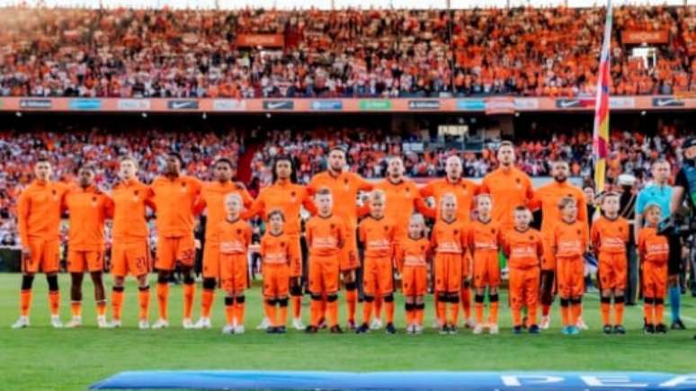 Seleção da Holanda (Foto: Divulgação/Twitter)