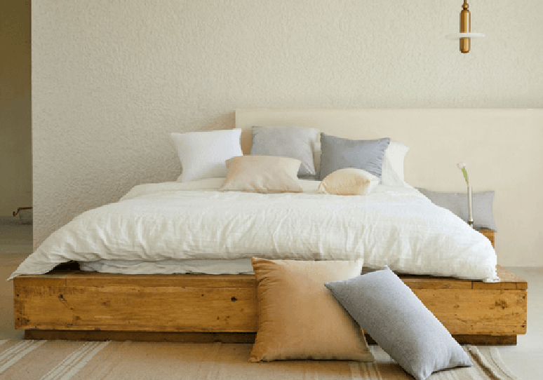 5. A cama japonesa conecta muito bem com designs minimalistas. Fonte &ndash; Unsplash