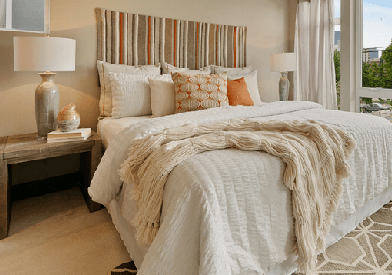 4. As mantas trazem um toque de eleg&acirc;ncia. Fonte &ndash; Unsplash