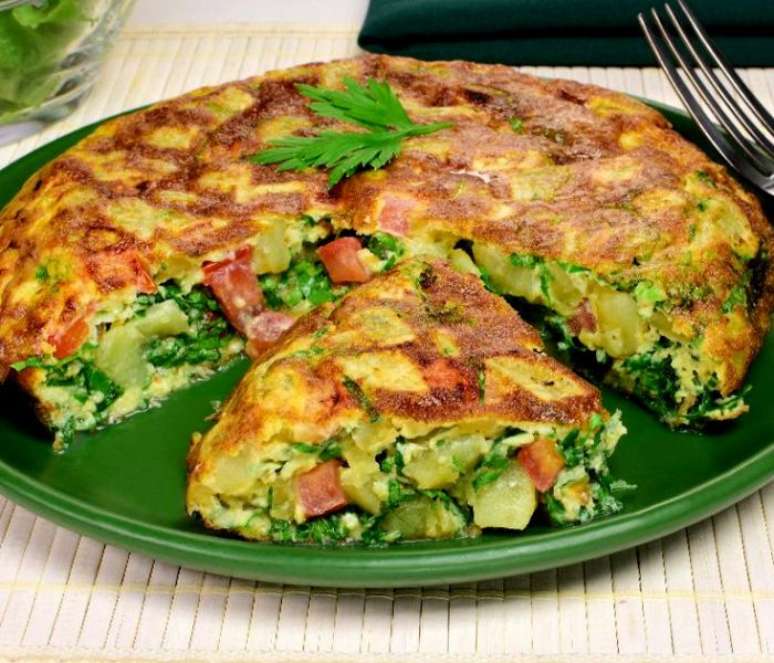 Omelete de batata-doce (Reprodução / Guia da Cozinha)