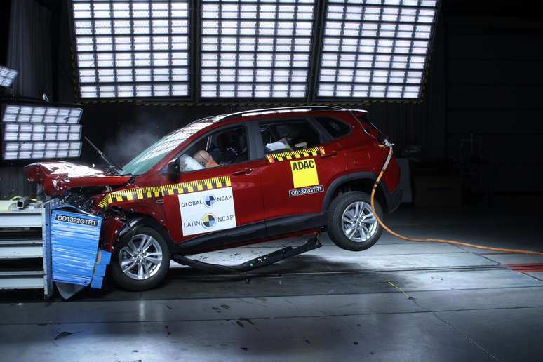 Chevrolet Tracker: 5 estrelas no Latin NCAP