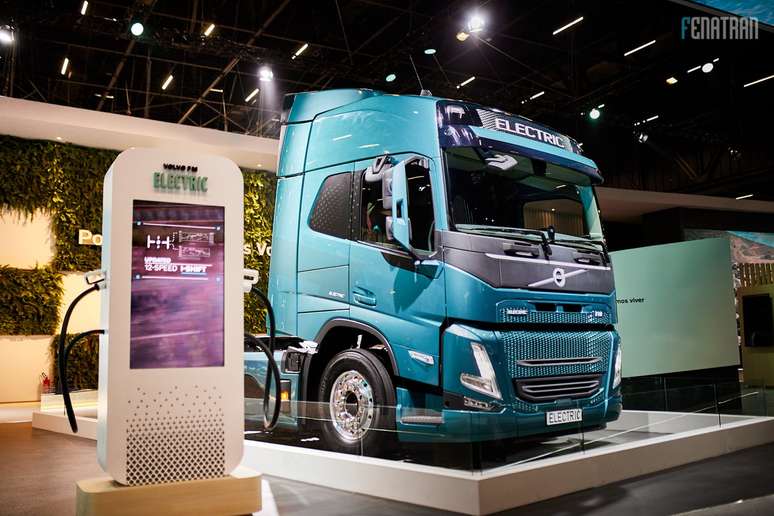 Caminh&atilde;o el&eacute;trico da Volvo