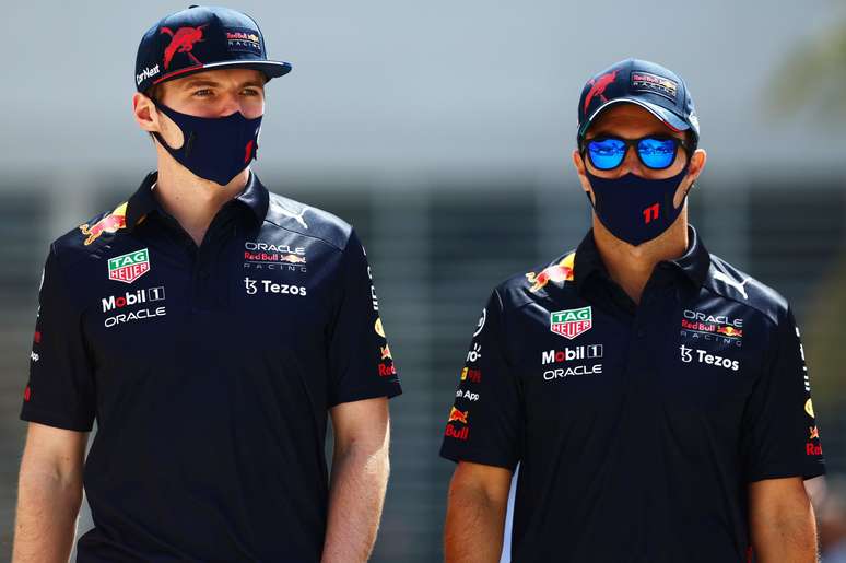 Max Verstappen e Sergio Pérez: relação estremecida 