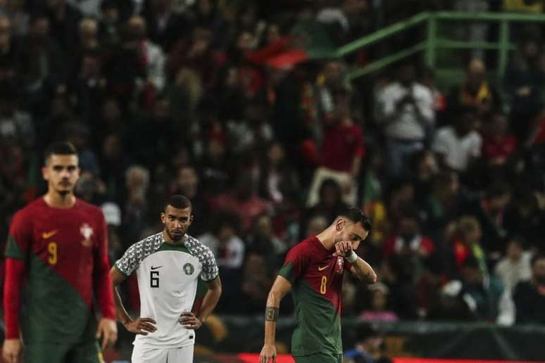 Bruno marcou duas vezes para Portugal contra a Nigéria (Foto: CARLOS COSTA / AFP)