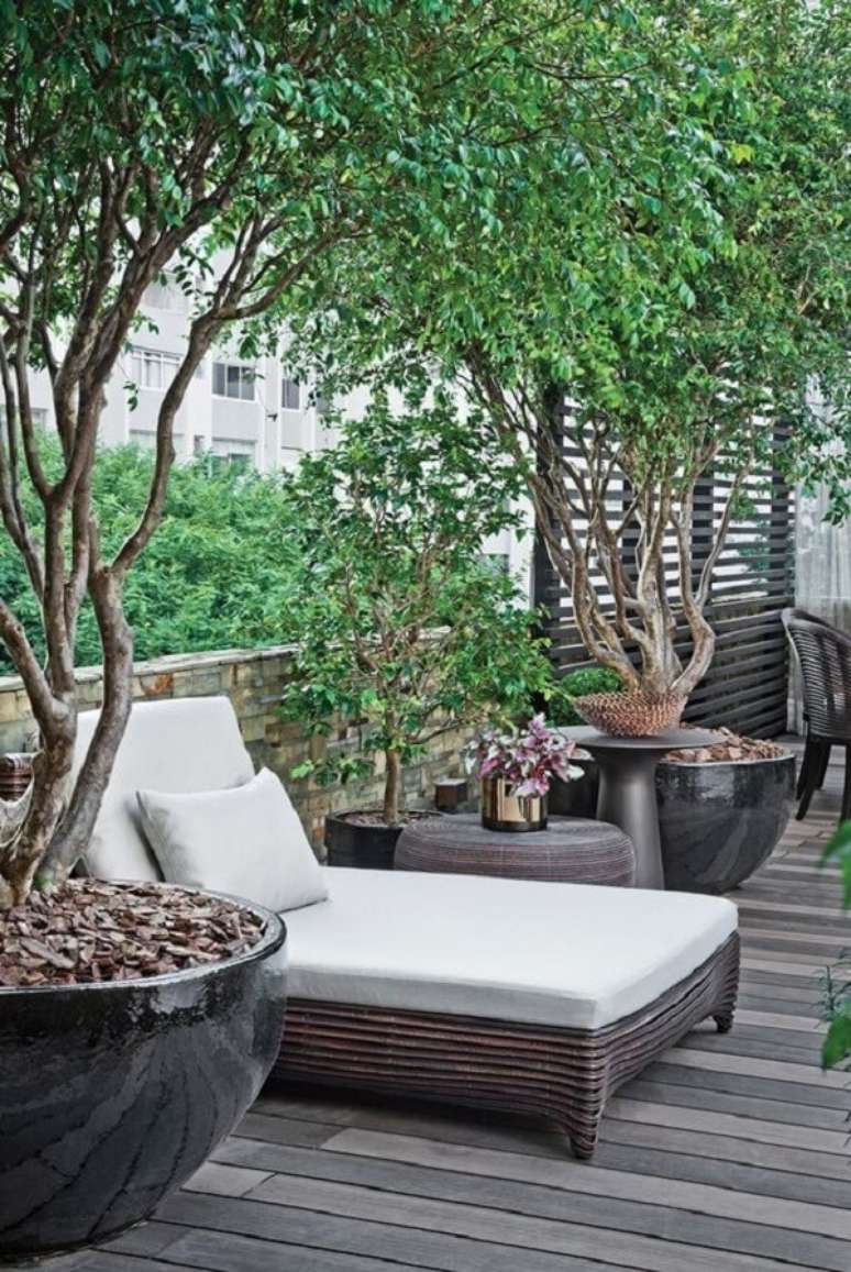 4. O projeto de apartamento tipo garden vem conquistando cada vez mais pessoas. Fonte &ndash; Lolahome