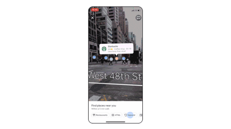 Nova ferramenta do Google Maps