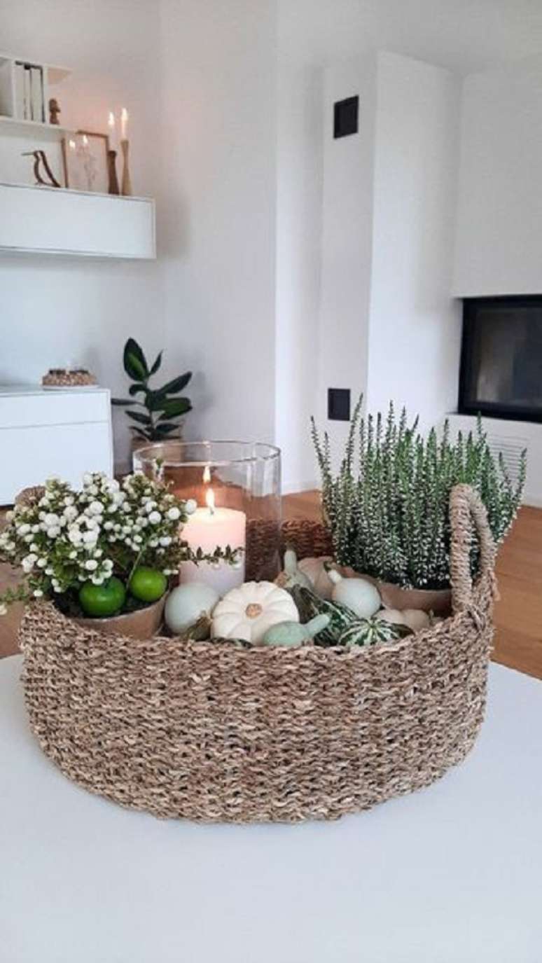 19. Arranjos natalinos para centro de mesa diy &ndash; Foto Amazon