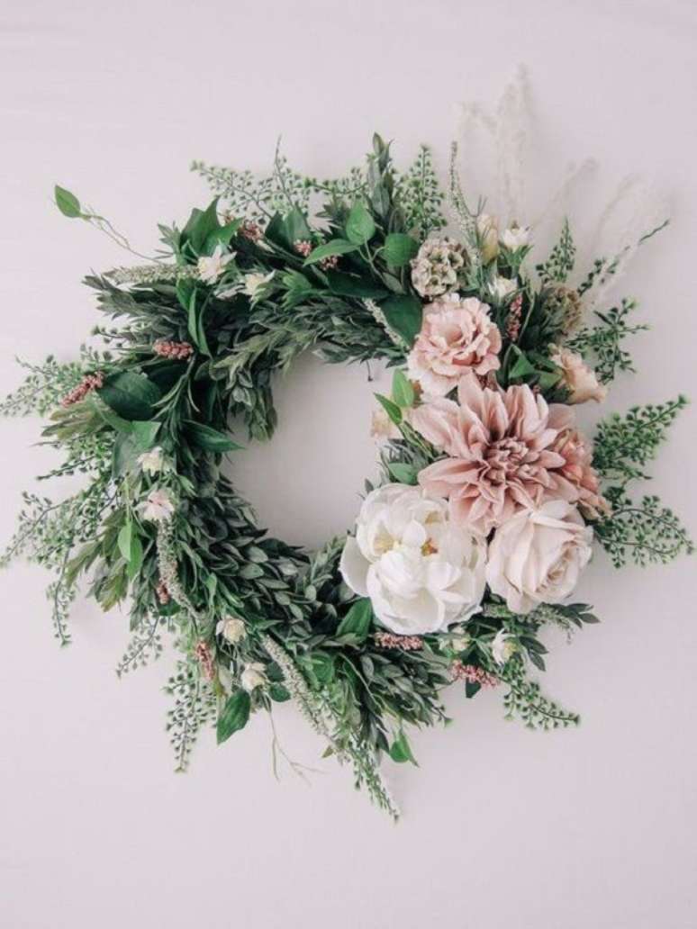 31. Arranjos natalinos para porta de casa &ndash; Foto Susan said what