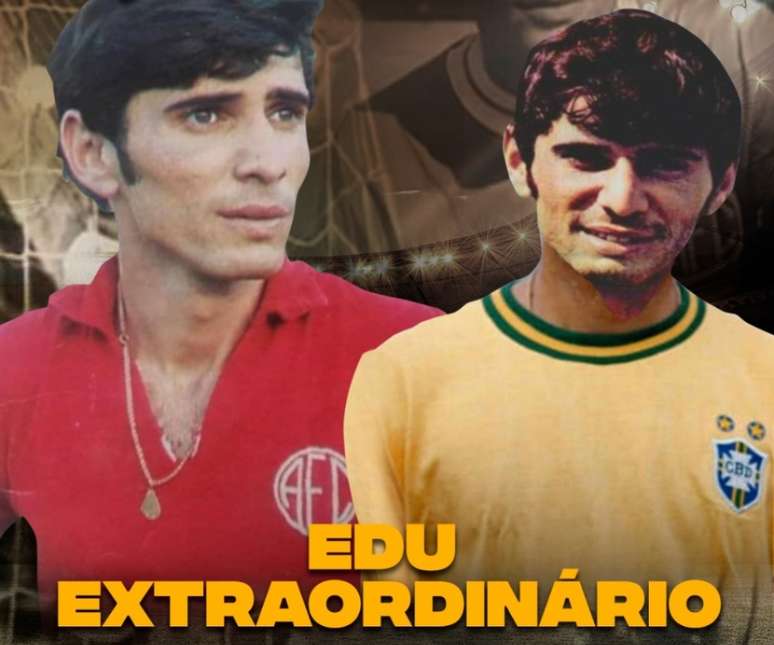 Edu foi artilheiro do Brasil em 1969 e era um dos nomes de João Saldanha para o Mundial de 1970