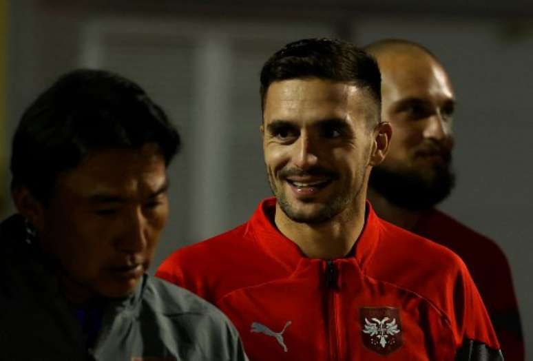 Tadic, meia da seleção da Sérvia (Foto: Pedja MILOSAVLJEVIC / AFP)