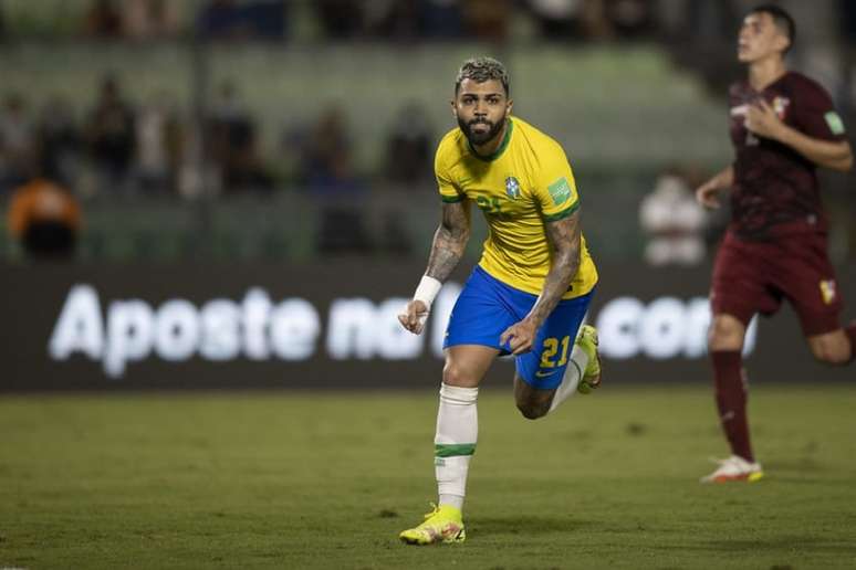 Última convocação de Gabigol para a Seleção Brasileira foi em 2021 (Foto: Lucas Figueiredo / CBF)