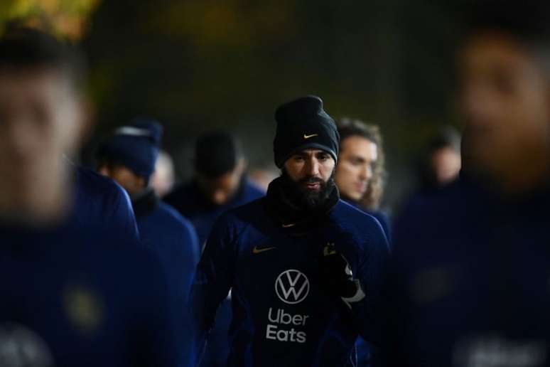 Benzema deixou a seleção francesa às vésperas da Copa do Mundo de 2022 (Foto: Franck Fife/AFP)