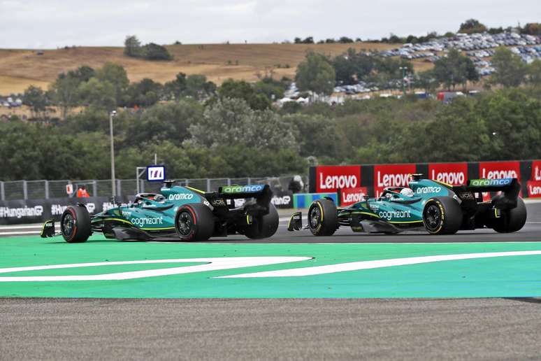 Stroll foi o último companheiro de equipe de Vettel na F1 