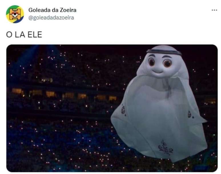 Copa do Mundo do Qatar: torcedores fazem memes com Cerim&ocirc;nia de Abertura do Mundial.