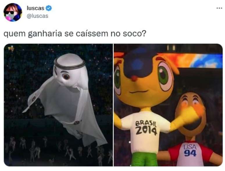 Copa do Mundo do Qatar: torcedores fazem memes com Cerim&ocirc;nia de Abertura do Mundial.