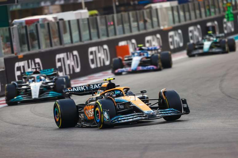 Lando Norris terminou na sexta posi&ccedil;&atilde;o 