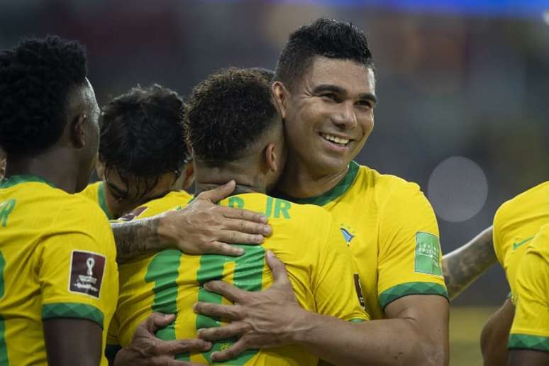 Casimiro foi surpreendido com pedido de Mãe de Paulo Gustavo (Foto: Lucas Figueiredo/CBF)