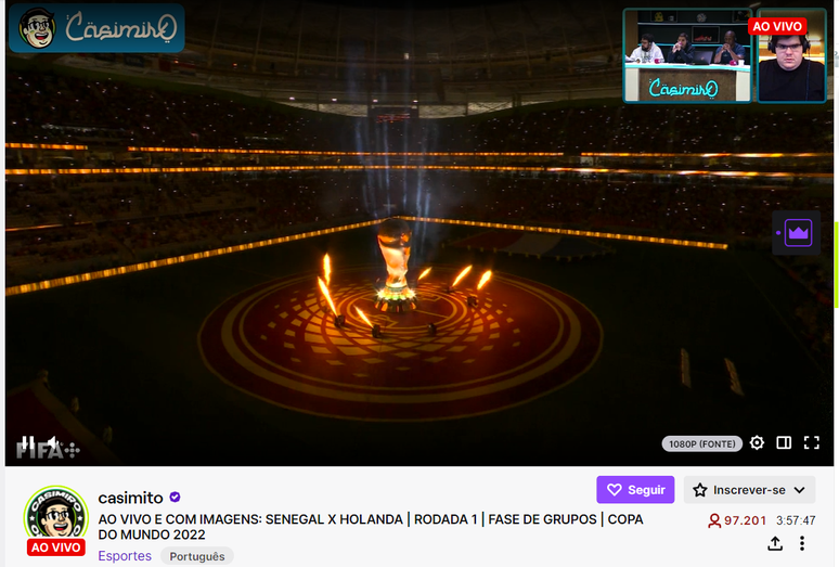 Copa do Mundo 2022 ao vivo: onde assistir aos jogos - TV e online