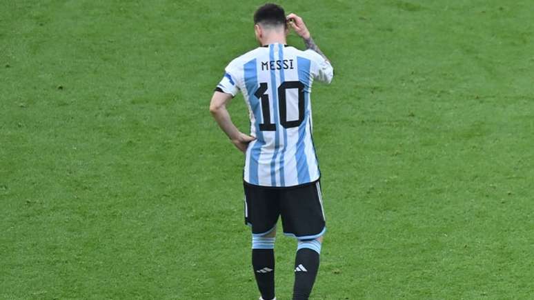 Messi marcou, mas Argentina perdeu de virada (Glyn KIRK / AFP)