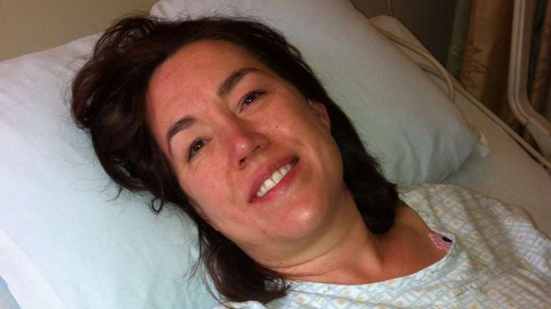 Sarah McDonald foi diagnosticada com dois cânceres simultâneos e submeteu-se a tratamentos que duraram nove meses