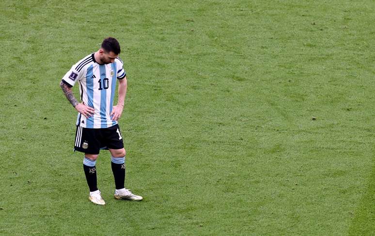 Messi lamenta derrota contra a Arábia Saudita na Copa do Mundo