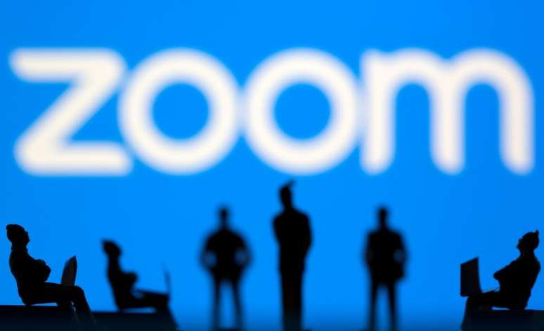 Ilustração usando logotipo da Zoom. 15/3/2021. REUTERS/Dado Ruvic