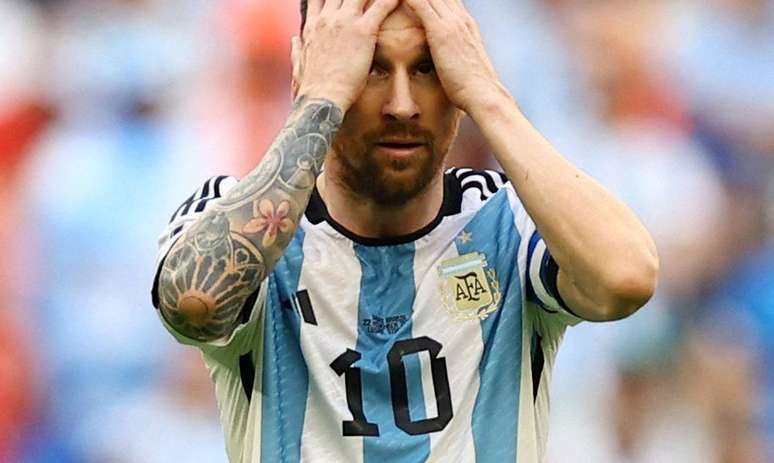 Messi lamenta derrota da Argentina para a Arábia Saudita na Copa do Mundo 2022
