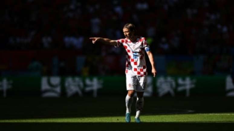 Luka Modric, capitão da seleção da Croácia (Foto:Manan Vatsyayana/AFP) 