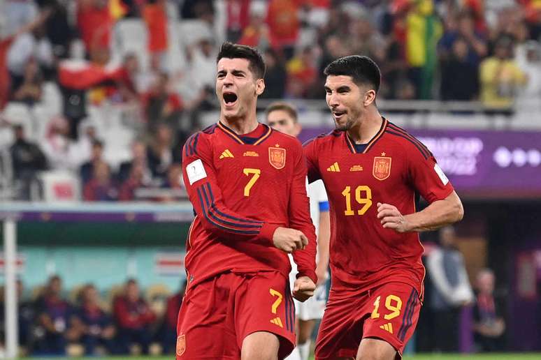 Espanha X Costa Rica: veja as melhores fotos do jogo da Copa