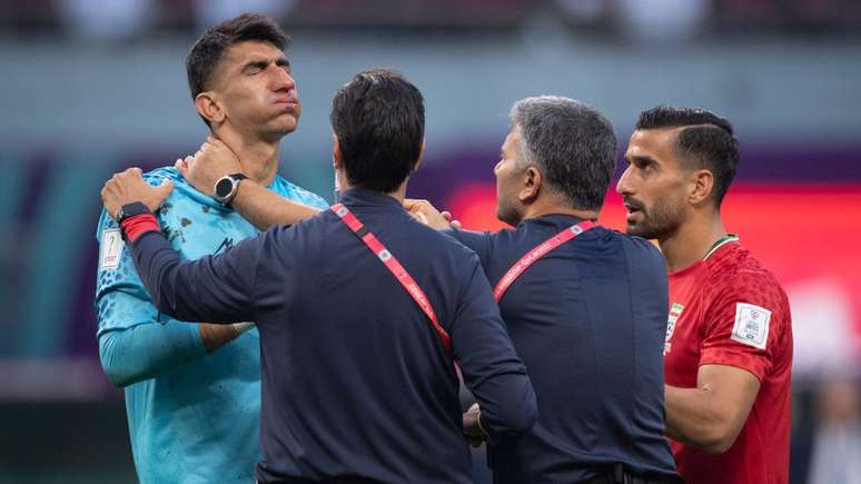 A partida da Inglaterra contra o Irã durou incríveis 117 minutos e 16 segundos, após a lesão do jogador iraniano Alireza Beiranvand