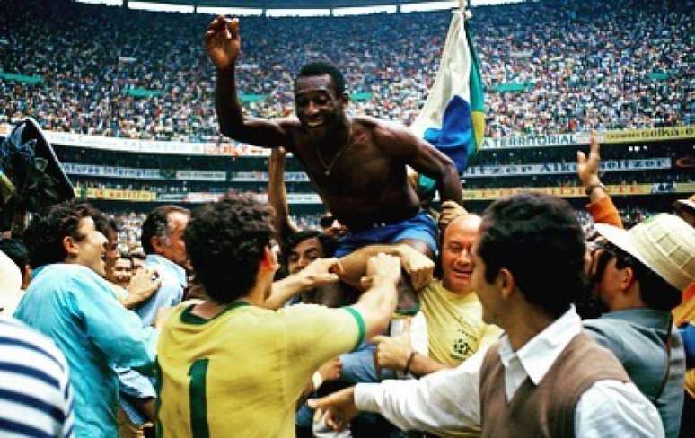 Pelé conquistou a Copa do Mundo em 1958, 1962 e 1970 (Foto: Reprodução / Instagram do Pelé)