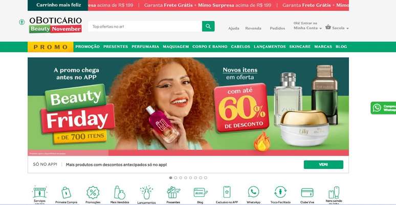 Black Friday Beleza | O Botic&aacute;rio