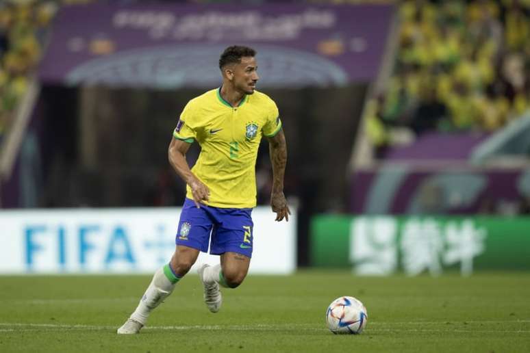 Danilo também desfalcou o Brasil na Copa da Rússia (Foto: Lucas Figueiredo / CBF)