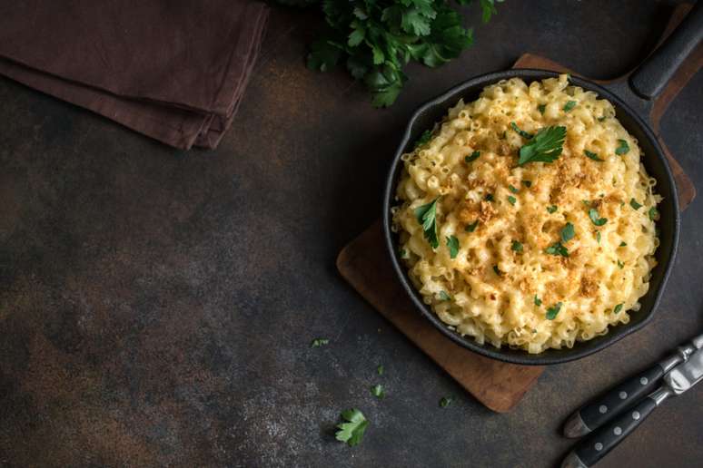 Mac’n Cheese, macarrão com queijo – Foto: Shutterstock